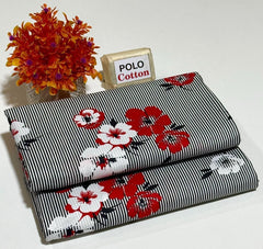 2 Piece Printed Summer Cotton Design-#2