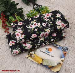 2 Piece Printed Summer Cotton Design-#10