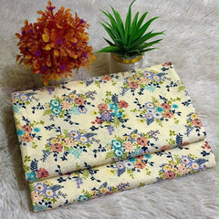 2 Piece Printed Summer Cotton Design-#12