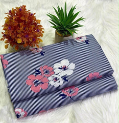 2 Piece Printed Summer Cotton Design-#14
