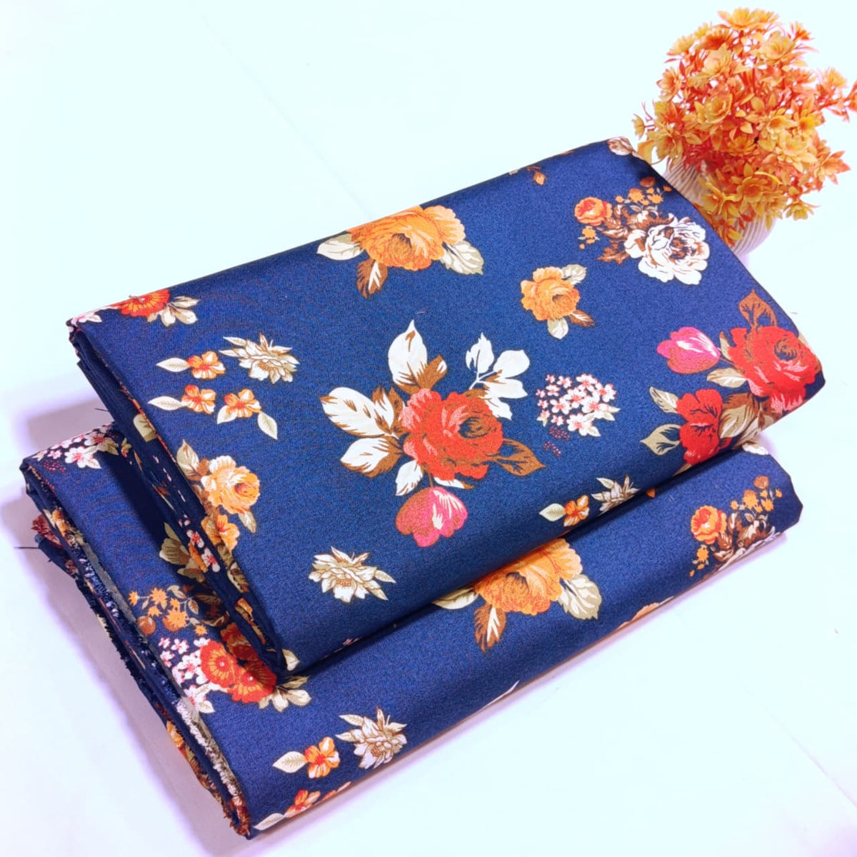 2 Piece Printed Summer Cotton Design-#19