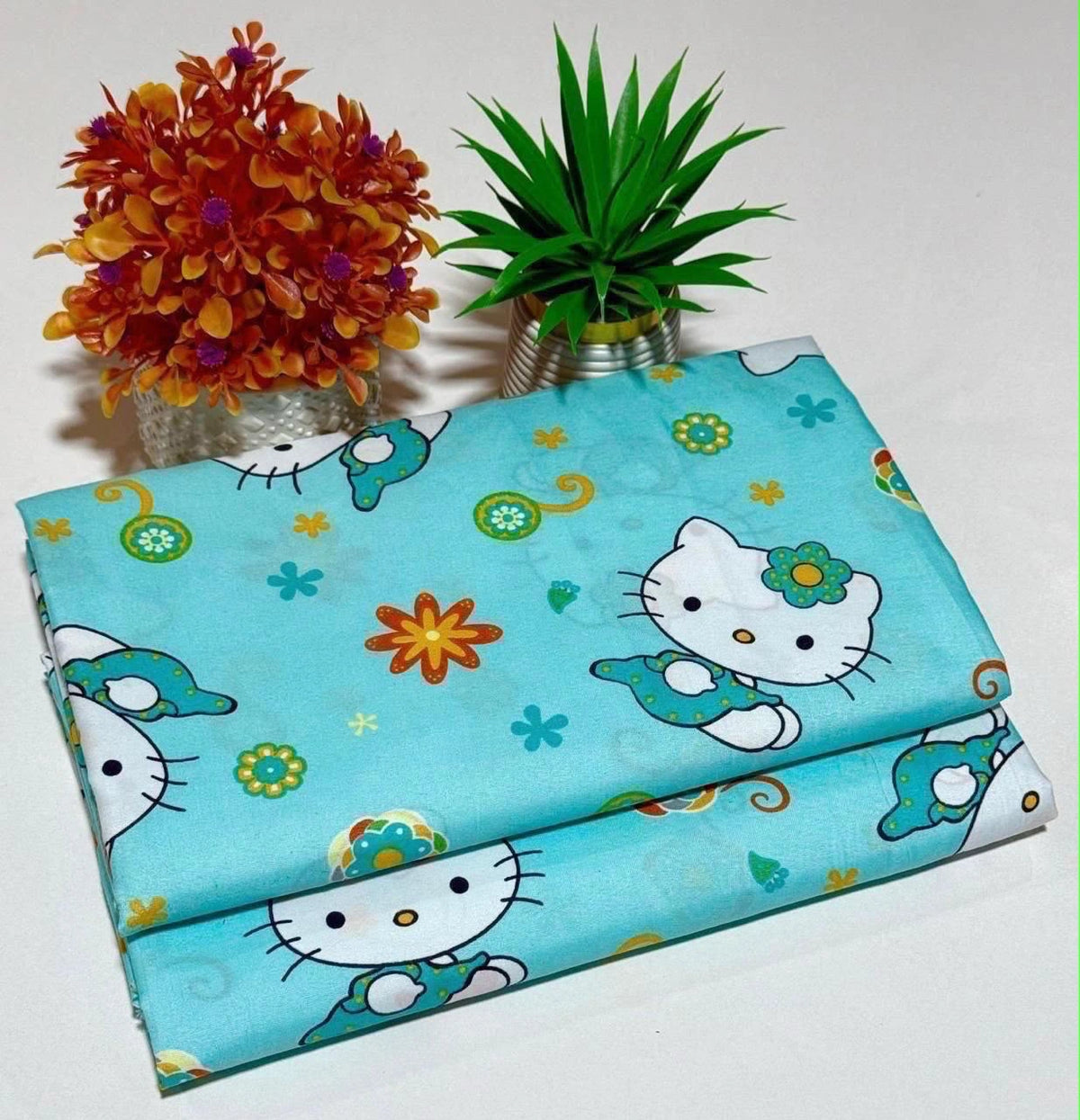 2 Piece Printed Summer Cotton Design-#2