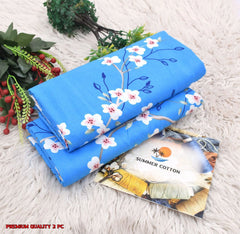 2 Piece Printed Summer Cotton Design-#2