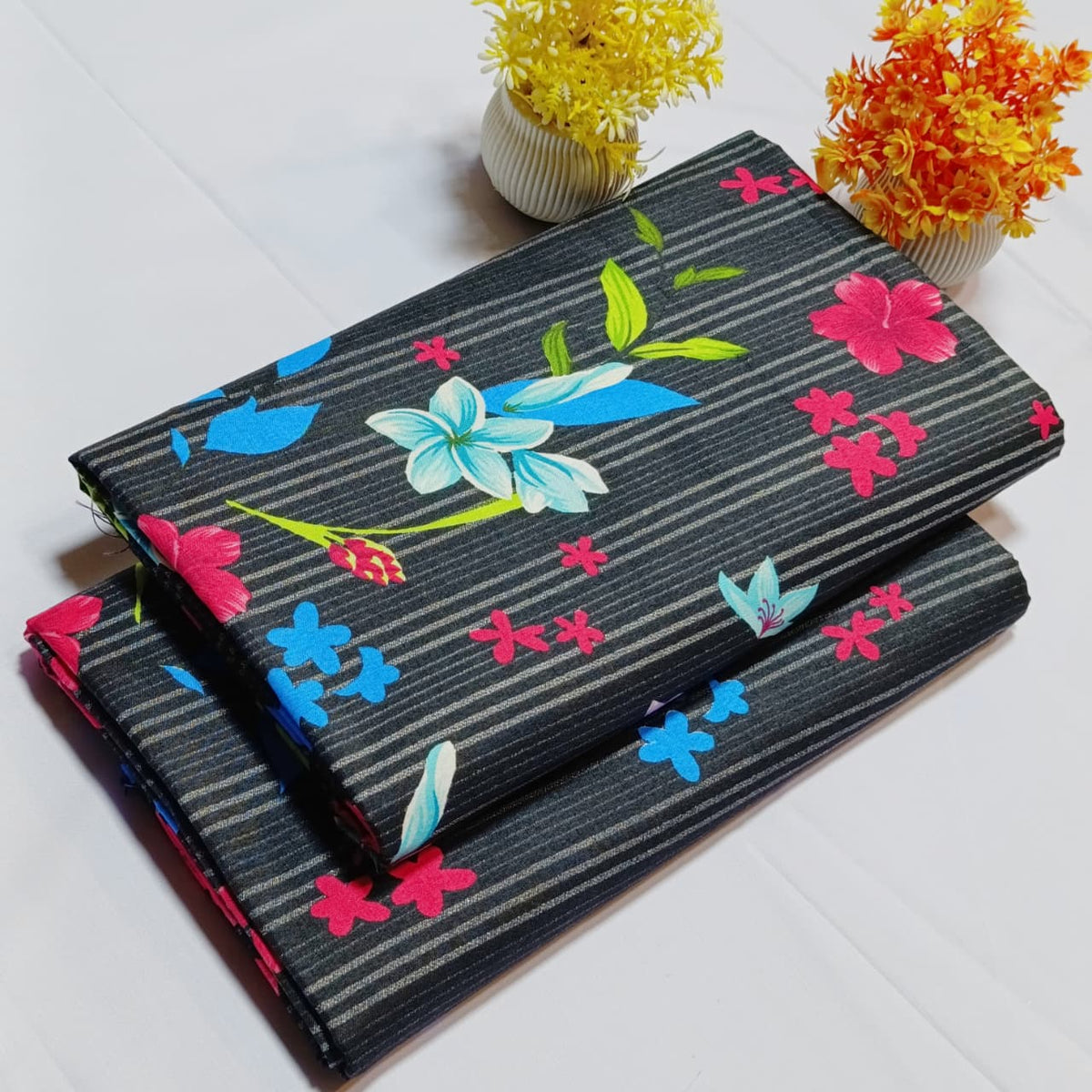 2 Piece Printed Summer Cotton Design-#5