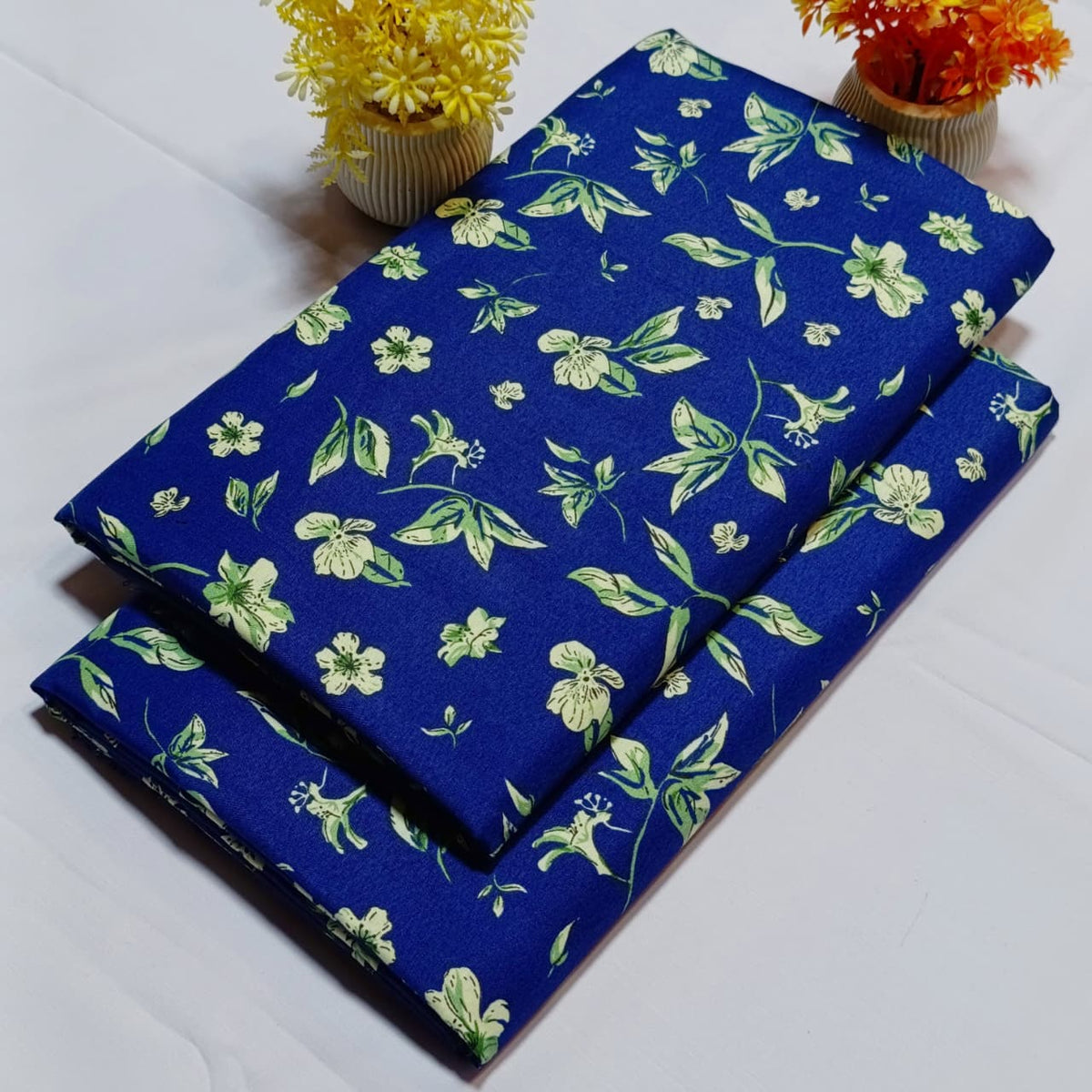 2 Piece Printed Summer Cotton Design-#8