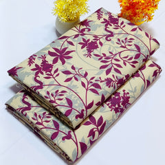 2 Piece Printed Cotton Design-Floral