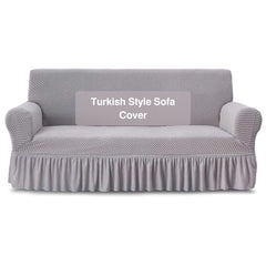 Turkish Style Sofa cover set (Light Gray color)