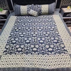 Jacquard Velvet Bed Sheet-4PCS
