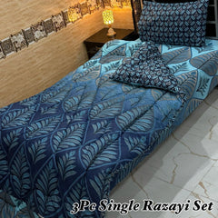 3PC Vicky Razai Set Single Bed-SRS-20036