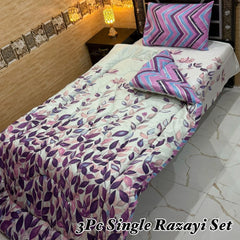 3PC Vicky Razai Set Single Bed-SRS-20039