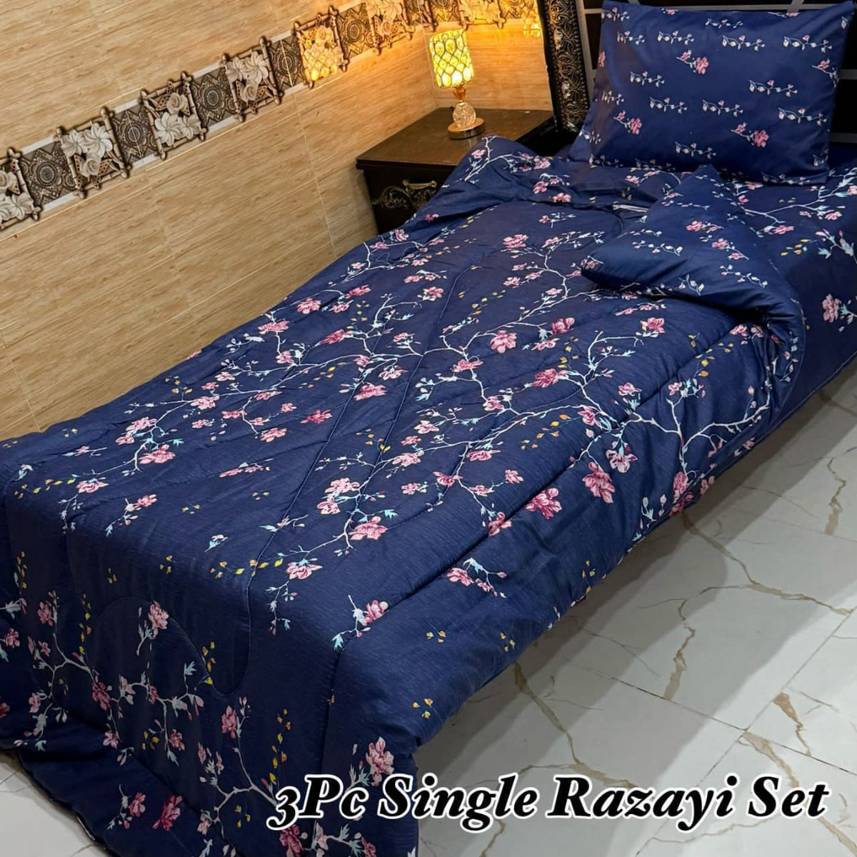 3PC Vicky Razai Set Single Bed-SRS-20041