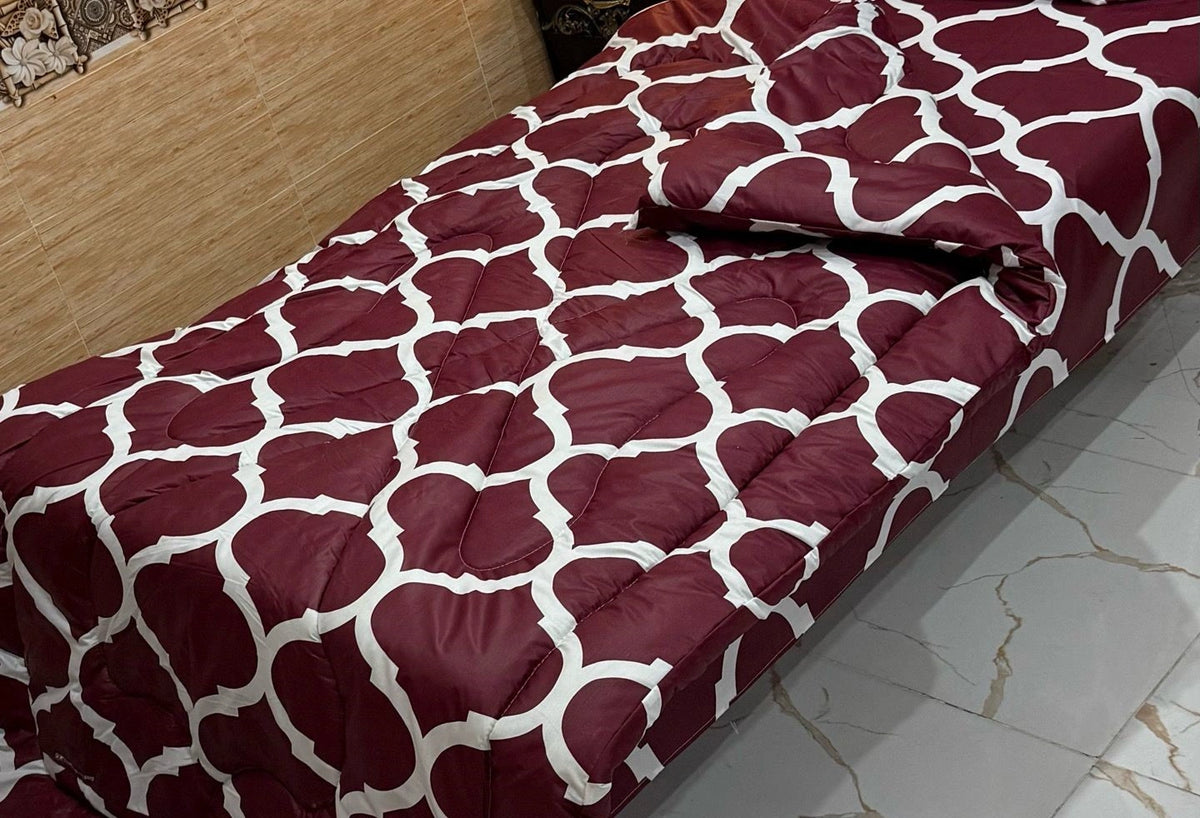 Cozy Single Vicky Razai | Soft & Warm Quilt for Single Bed-211