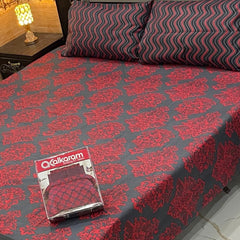Cotton Bed Sheet-King Size Bedding