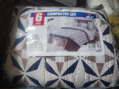 6 PCs Winter Comforter Set (Heavy Filling)