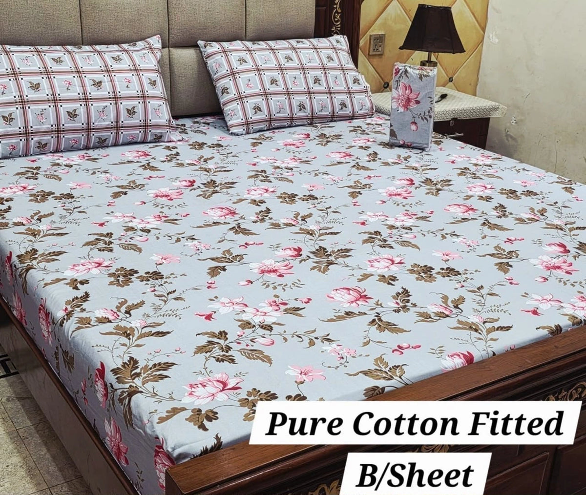 Fitted Sheet Premium-3Pcs-Design-411