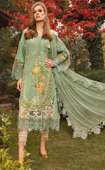 3 PIECE UNSTITCHED LAWN SUIT SUMMER COLLECTION 2025