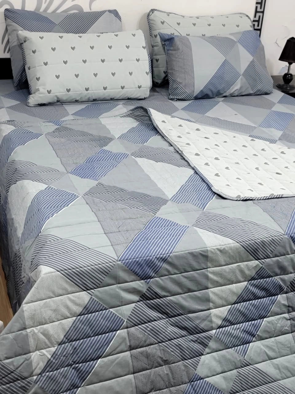 6-Piece Export Quality Cotton Comforter Set