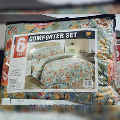 6 PCs Winter Comforter Set (Heavy Filling)