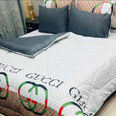 6 Pcs Winter Vicky Razai Set-EQR-20028