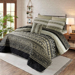 7pc Cotton Comforter Set-Design-#28