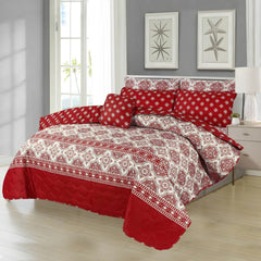 7pc Cotton Comforter Set-Design-#13