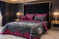 7pc Cotton Comforter Set-Design-#14