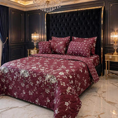 7pc Cotton Comforter Set-Design-#28