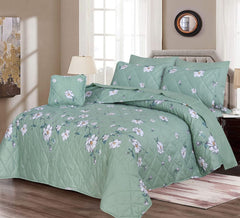 7pc Cotton Comforter Set-Design-#6