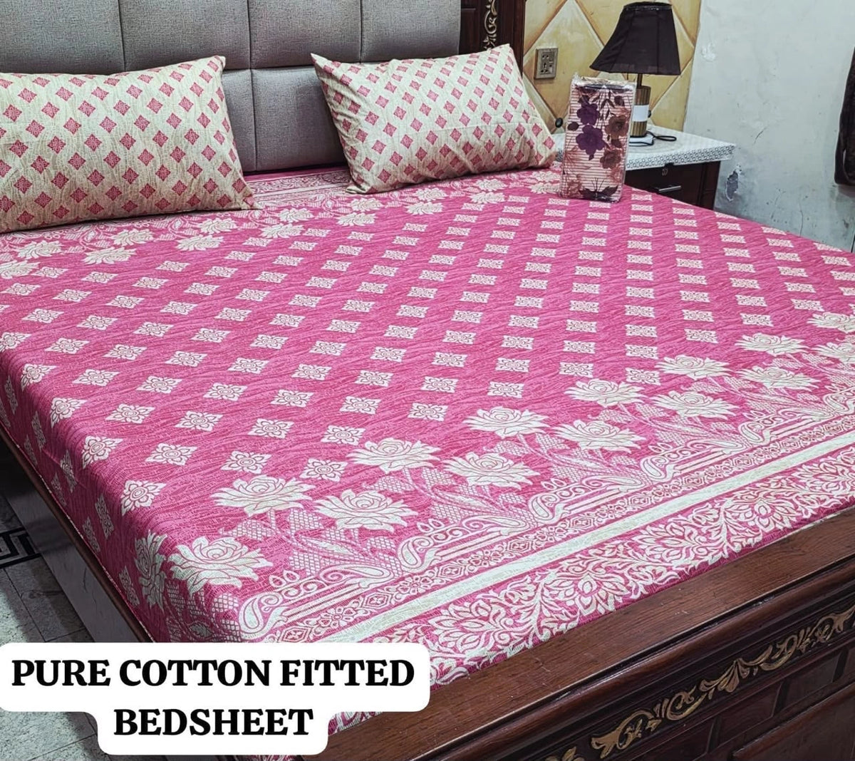 Fitted Sheet Premium-3Pcs-Design-412