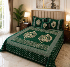 Jacquard Velvet Bed Sheet-4PCS