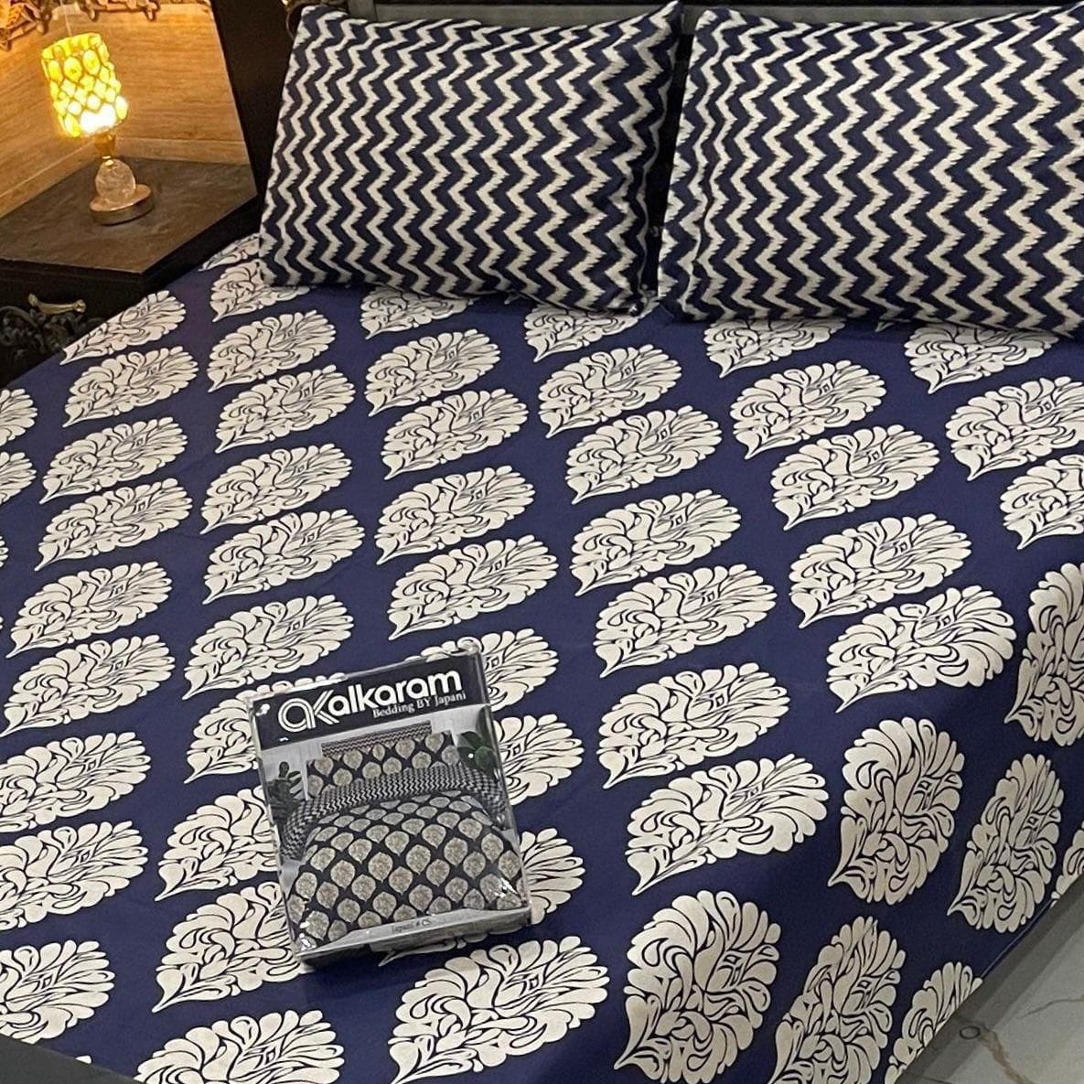 Cotton Bed Sheet-King Size Bedding
