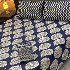 Cotton Bed Sheet-King Size Bedding