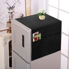 Fridge Cover Black