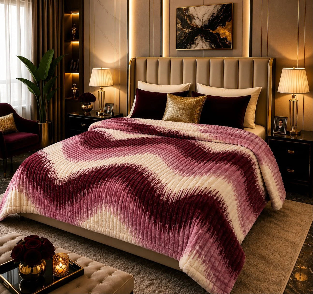 AC Blanket Flannel Double Bed