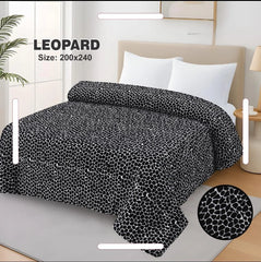 Ac Blankets Double Leopard Design -143