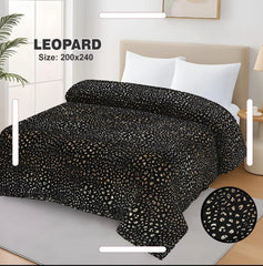 Ac Blankets Double Leopard (For Summer)