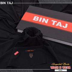 Premium Unstitched  Imported fabric Summer-BLACK