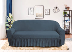 Butterfly Style Turkish Sofa Covers – Grey