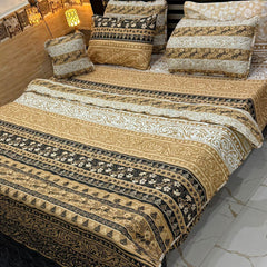 7pc Cotton Comforter Set-Design-#28