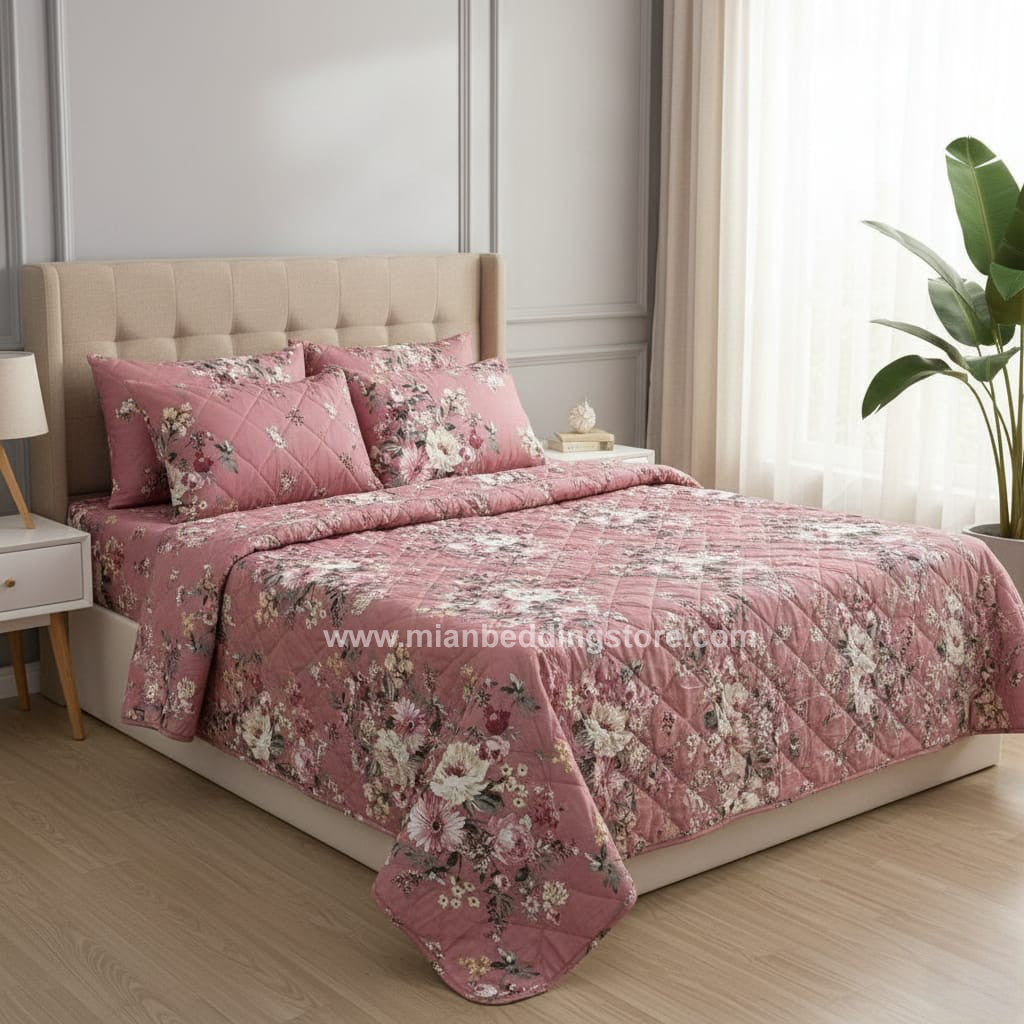 7pc Cotton Comforter Set-Design-#23