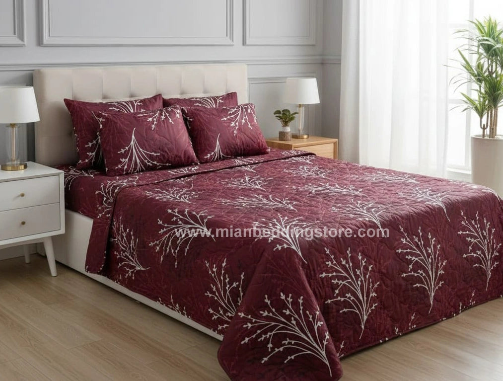 7Pc Printed Comforter Set-Design-#30