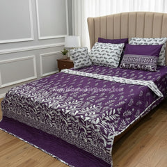 7Pc Printed Comforter Set-Design-#28