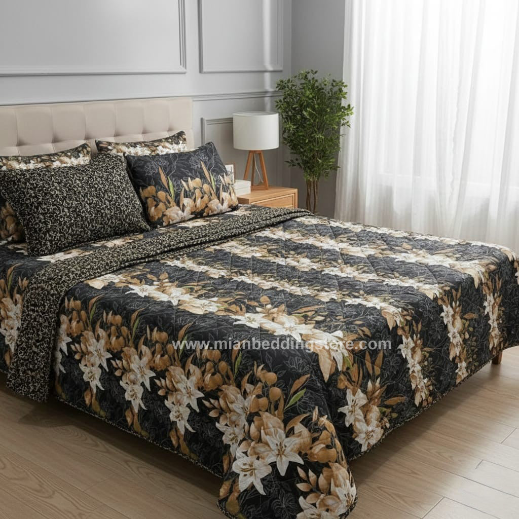 7pc Cotton Comforter Set-Design-#02