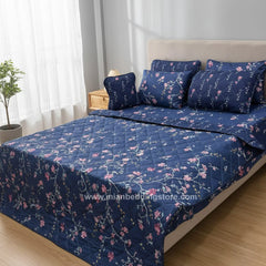 7pc Cotton Comforter Set-Design-#15