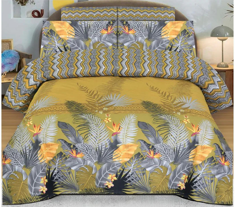 Cotton Bed Sheet-King Size Bedding