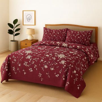 Cotton Bed Sheet-King Size Bedding
