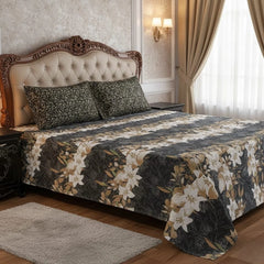 Cotton Bed Sheet-King Size Bedding