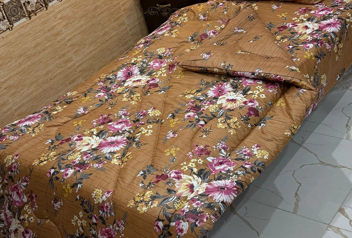Cozy Single Vicky Razai | Soft & Warm Quilt for Single Bed-201