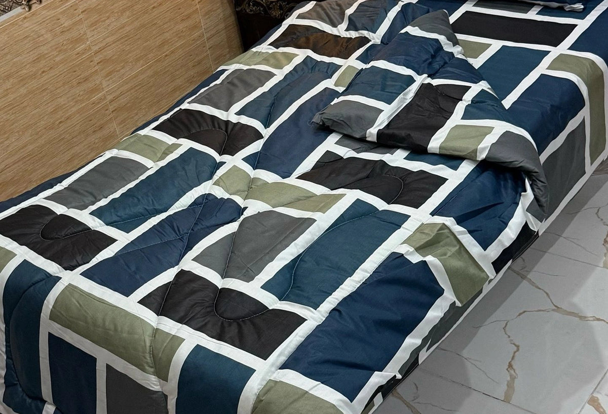 Cozy Single Vicky Razai | Soft & Warm Quilt for Single Bed-205
