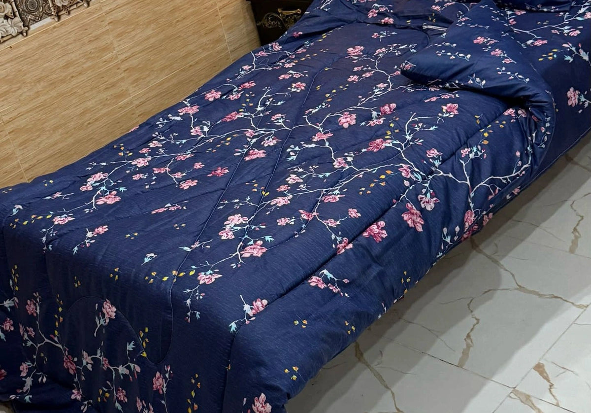 Cozy Single Vicky Razai | Soft & Warm Quilt for Single Bed-208